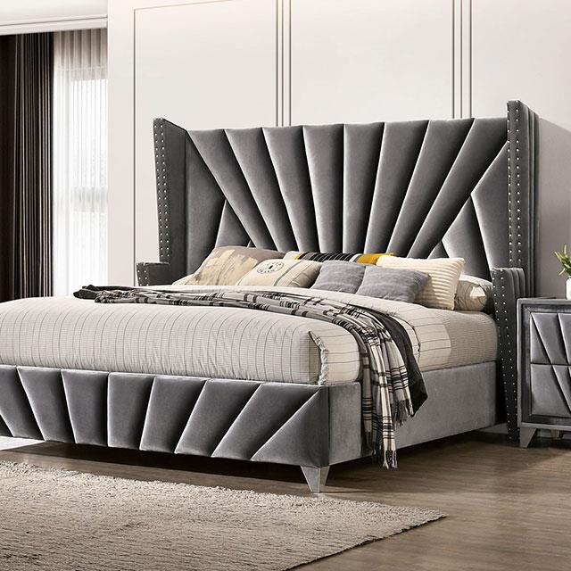 Furniture of America Carissa CM7164EK-BED E.King Bed IMAGE 1