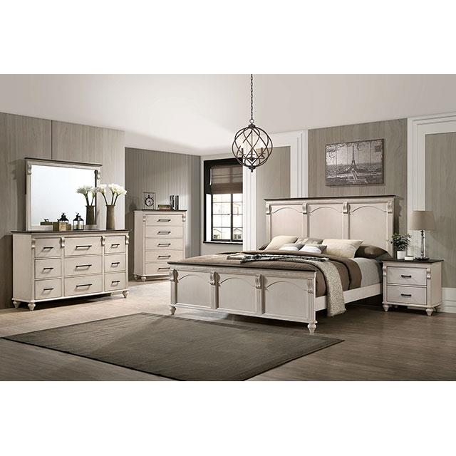 Furniture of America Agathon Queen Panel Bed CM7182Q-BED IMAGE 2