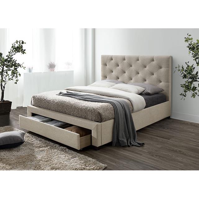 Furniture of America Sybella CM7218BG-CK-BED Cal.King Bed IMAGE 2