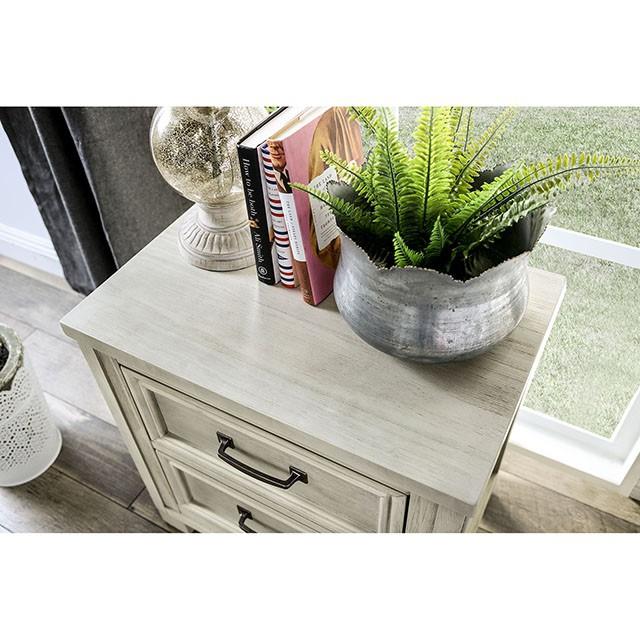 Furniture of America Tywyn CM7365WH-N Night Stand IMAGE 4