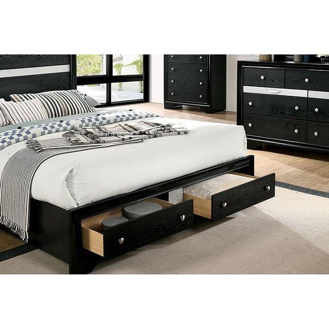 Furniture of America Chrissy CM7552BK-EK-BED E.King Bed IMAGE 3