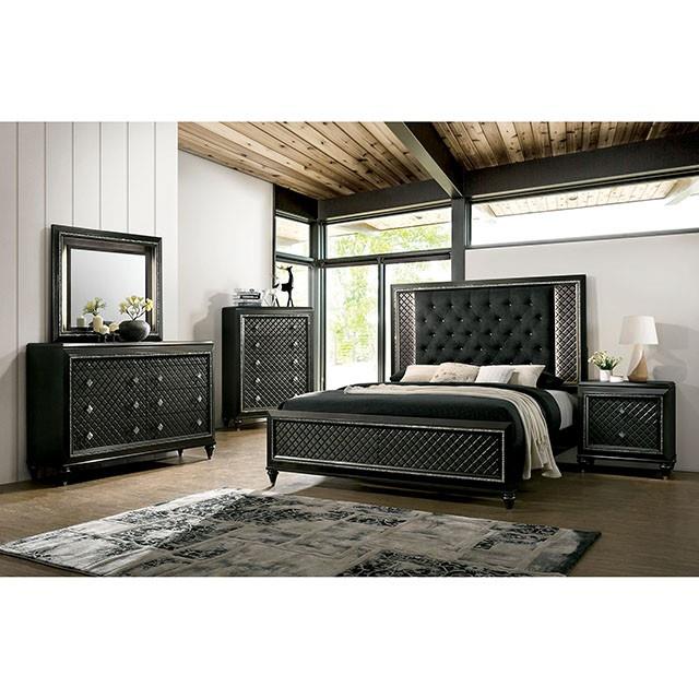 Furniture of America Demetria CM7584CK-BED Cal.King Bed IMAGE 2