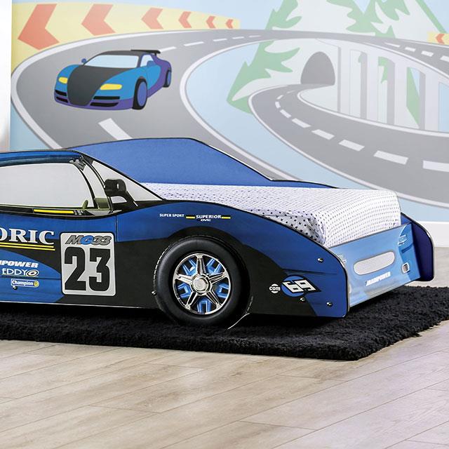Furniture of America Dustrack CM7643BL-BED Twin Bed IMAGE 1