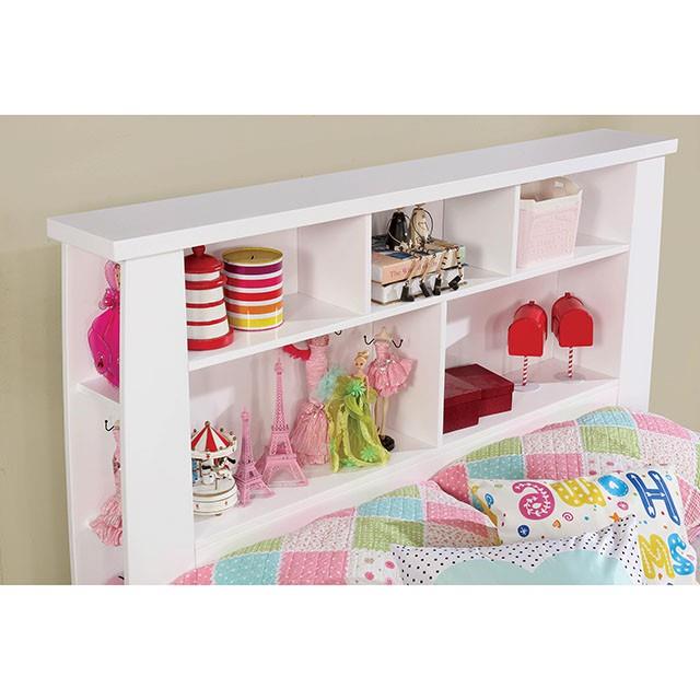 Furniture of America Marlee CM7651WH-T-BED Twin Bed IMAGE 3