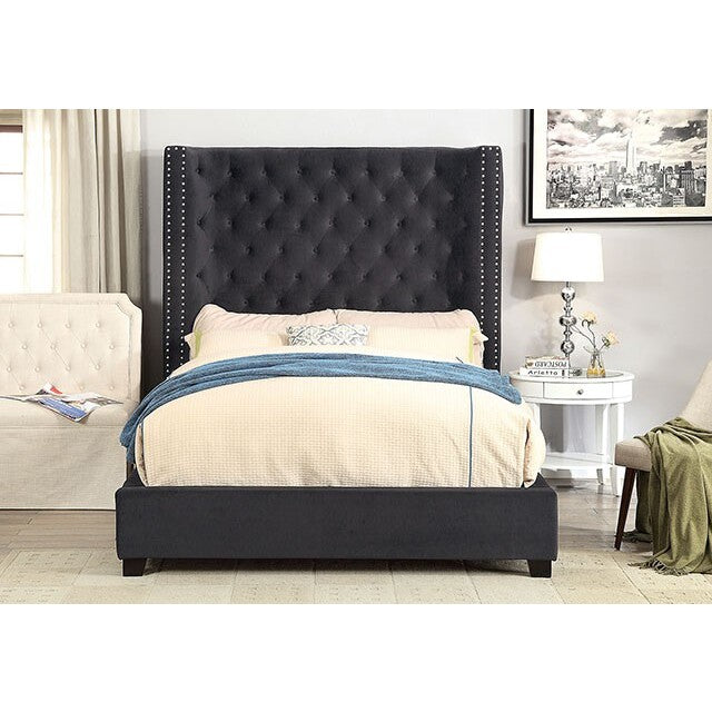 Furniture of America Mirabelle Queen Bed CM7679DG-Q IMAGE 2