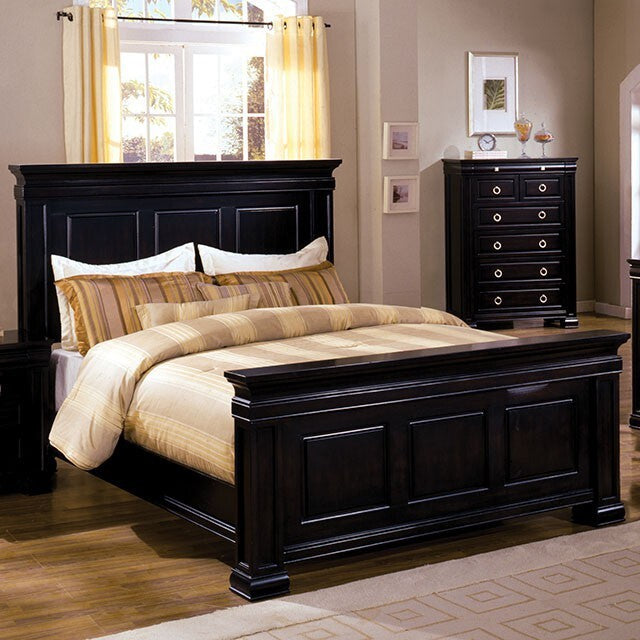 Furniture of America Cambridge California King Bed CM7812DK-CK-BED IMAGE 1