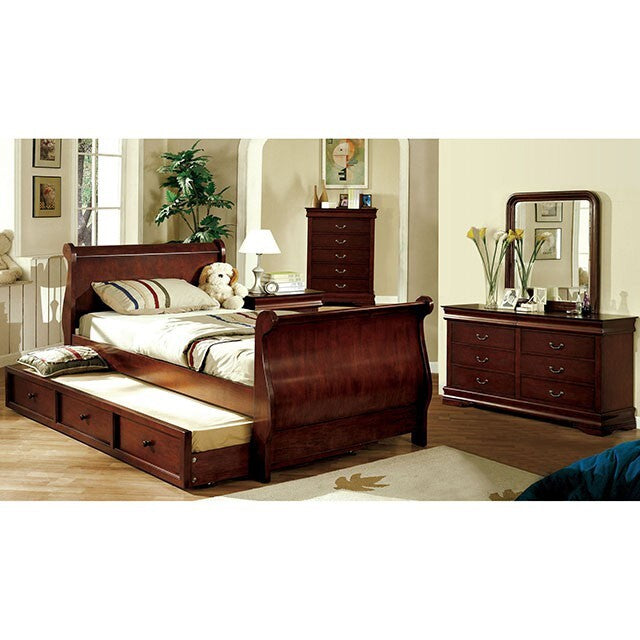 Furniture of America Louis Philippe Jr. Full Bed CM7828CTR-FULL-BED IMAGE 2
