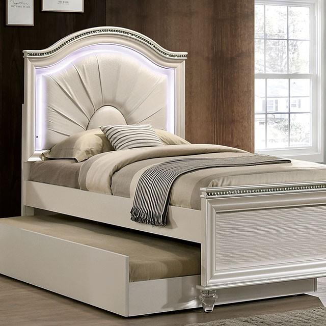 Furniture of America Allie CM7901T-BED Twin Bed IMAGE 1