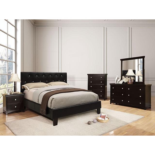Furniture of America Velen CM7949BK-Q-BED-VN Queen Bed IMAGE 2