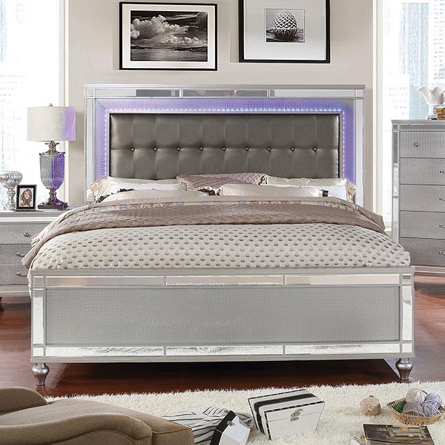 Furniture of America Brachium CM7977SV-EK-BED E.King Bed IMAGE 5