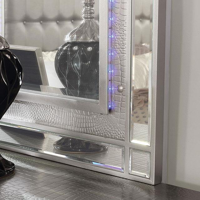 Furniture of America Brachium CM7977SV-M Mirror IMAGE 3