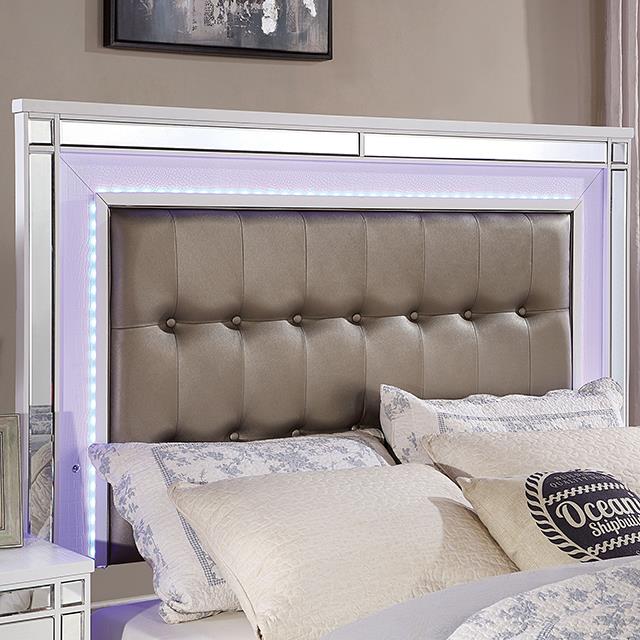 Furniture of America Brachium CM7977WH-Q-BED Queen Bed IMAGE 3