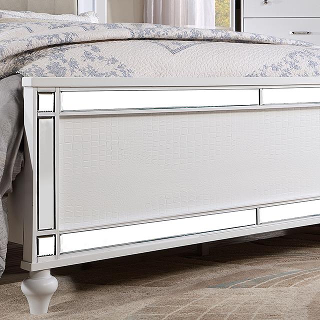 Furniture of America Brachium CM7977WH-Q-BED Queen Bed IMAGE 5
