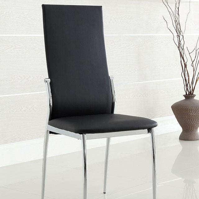 Furniture of America Kalawao CM8310BK-SC-2PK Side Chair (2/Box) IMAGE 1