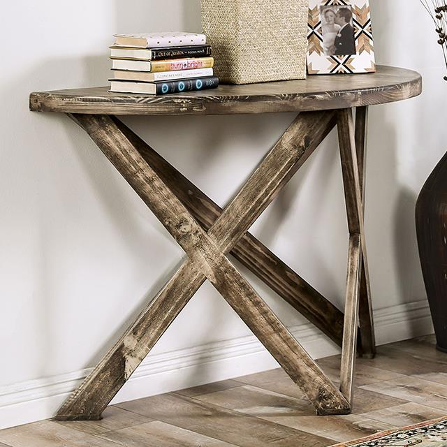 Furniture of America Culver EM4003BR-S Sofa Table IMAGE 1