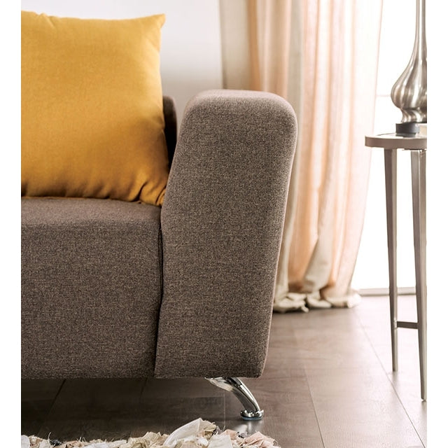 Furniture of America Krefeld Fabric Sectional EM6750BR-SECT IMAGE 4