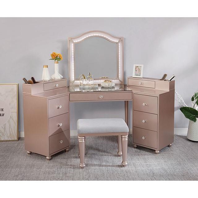 Furniture of America Tracie FOA-DK5686PK-PK Vanity Set IMAGE 2