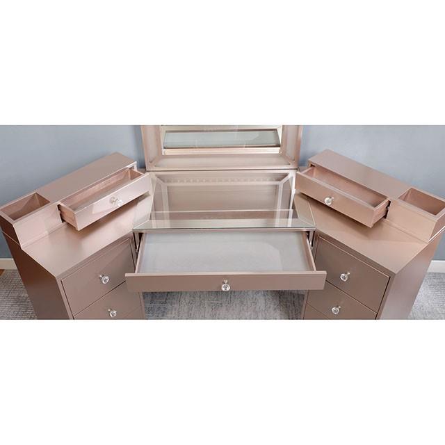 Furniture of America Tracie FOA-DK5686PK-PK Vanity Set IMAGE 3