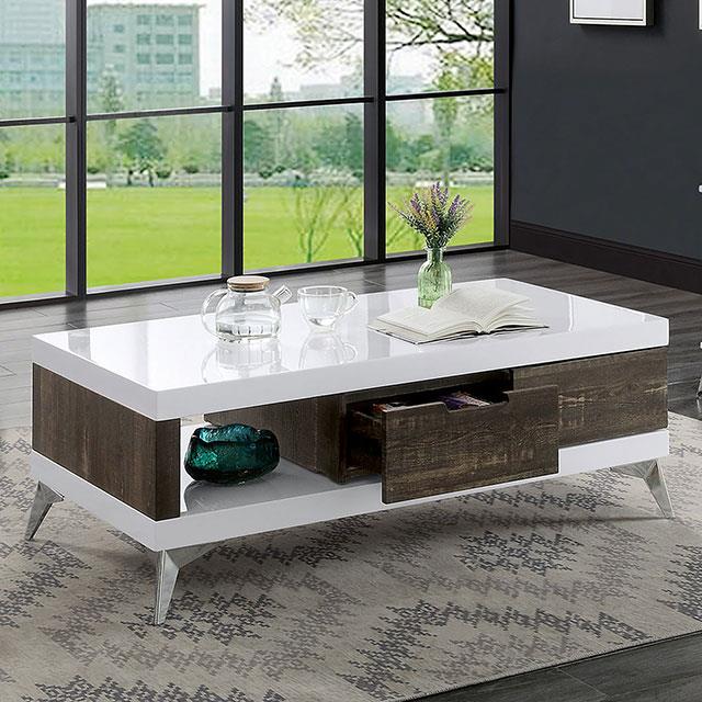 Furniture of America Corinne FOA4535C Coffee Table IMAGE 1