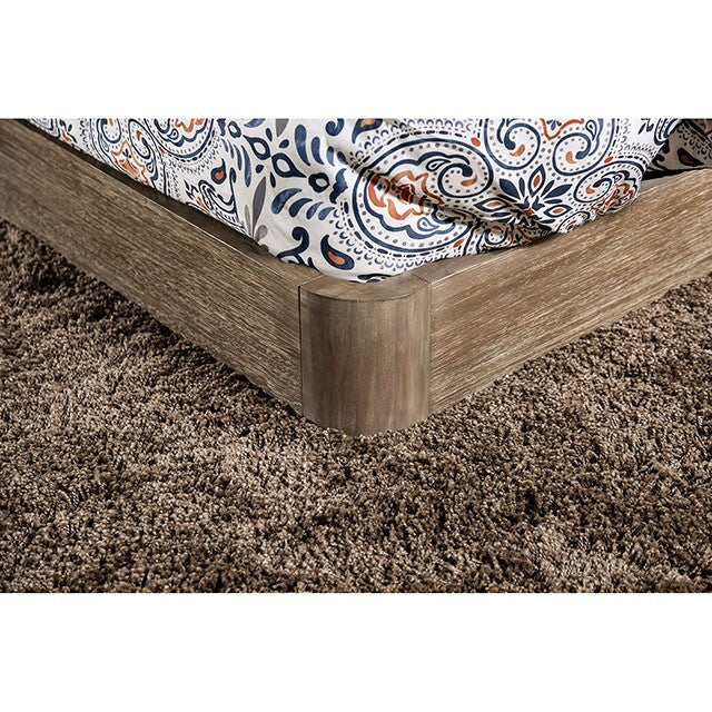 Furniture of America Watertown King Upholstered Bed FOA7492EK-BED IMAGE 3