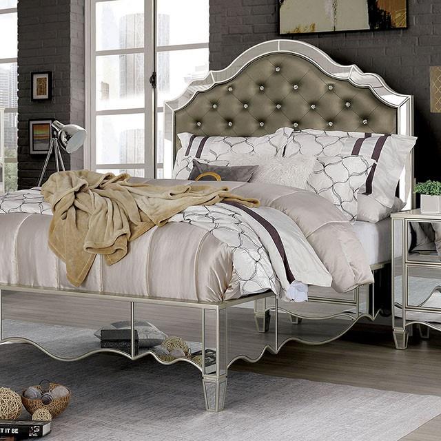 Furniture of America Eliora FOA7890CK-BED Cal.King Bed IMAGE 1