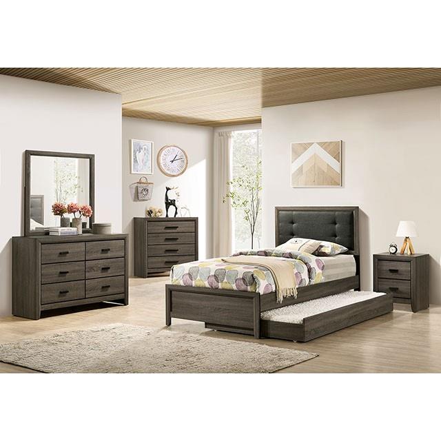Furniture of America Roanne FOA7927T-BED Twin Bed IMAGE 2