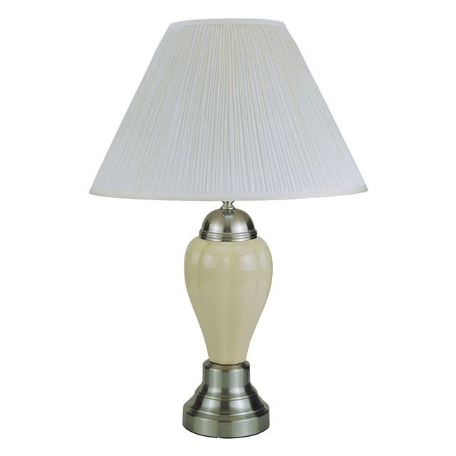 Furniture of America Niki L76117IV-6PK Table Lamp (6/Box) IMAGE 1