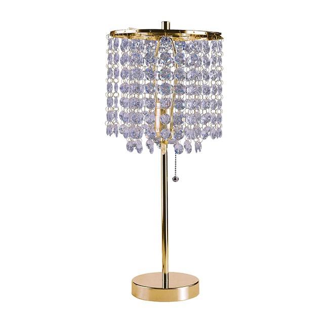 Furniture of America Ira L78315G Table Lamp IMAGE 1