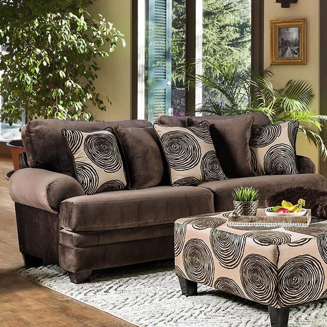 Furniture of America Bonaventura SM5142BR-SF Sofa IMAGE 5