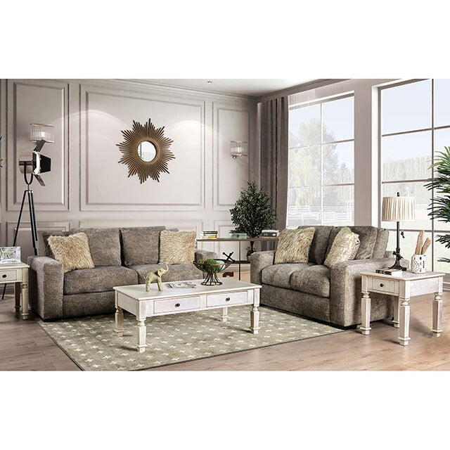 Furniture of America Crane Stationary Fabric Loveseat SM5154-LV IMAGE 2