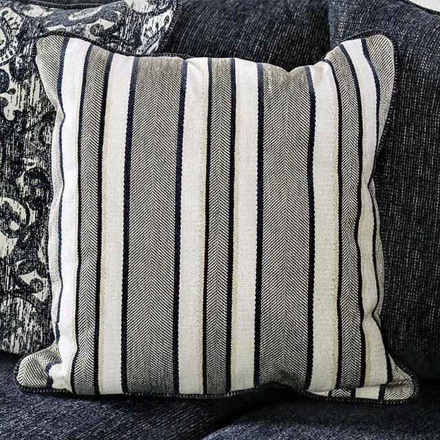 Furniture of America Hadleigh Stationary Fabric Loveseat SM5157-LV IMAGE 6