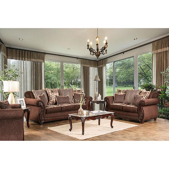 Furniture of America Tabitha SM6109-LV Love Seat IMAGE 1