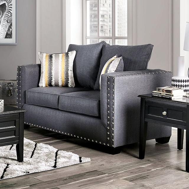 Furniture of America Inkom SM6220-LV Love Seat IMAGE 1