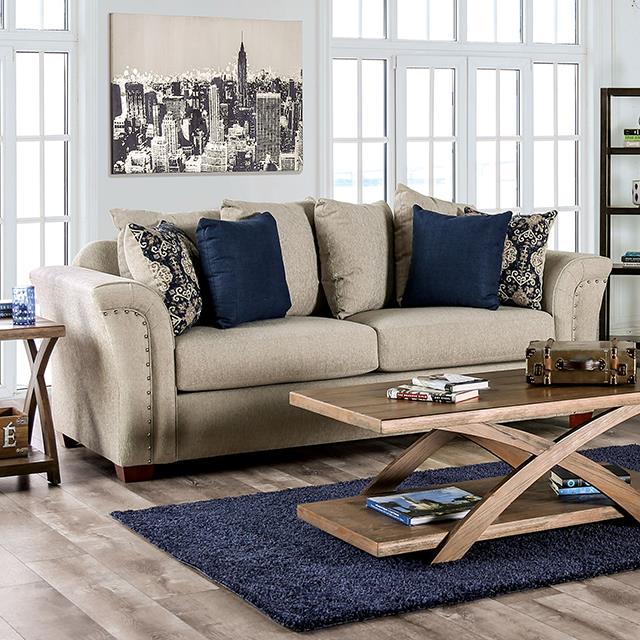 Furniture of America Belsize SM6438-SF Sofa IMAGE 1