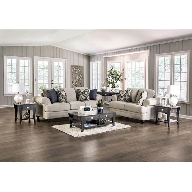 Furniture of America Miramar SM6442-LV Loveseat IMAGE 2