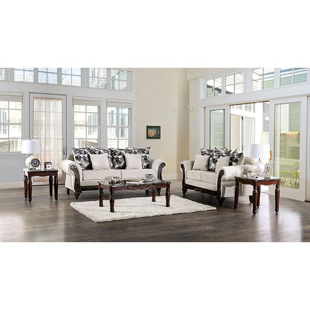 Furniture of America Cassani SM7756-LV Loveseat IMAGE 2