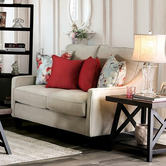 Furniture of America Nadene SM8014-LV Love Seat IMAGE 1