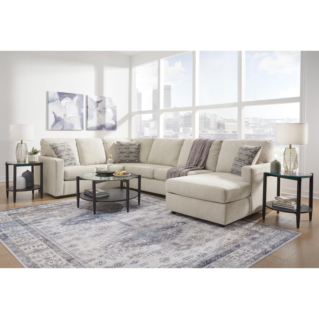 Signature Design by Ashley Edenfield 29004S2 3 pc Sectional with Chaise IMAGE 4