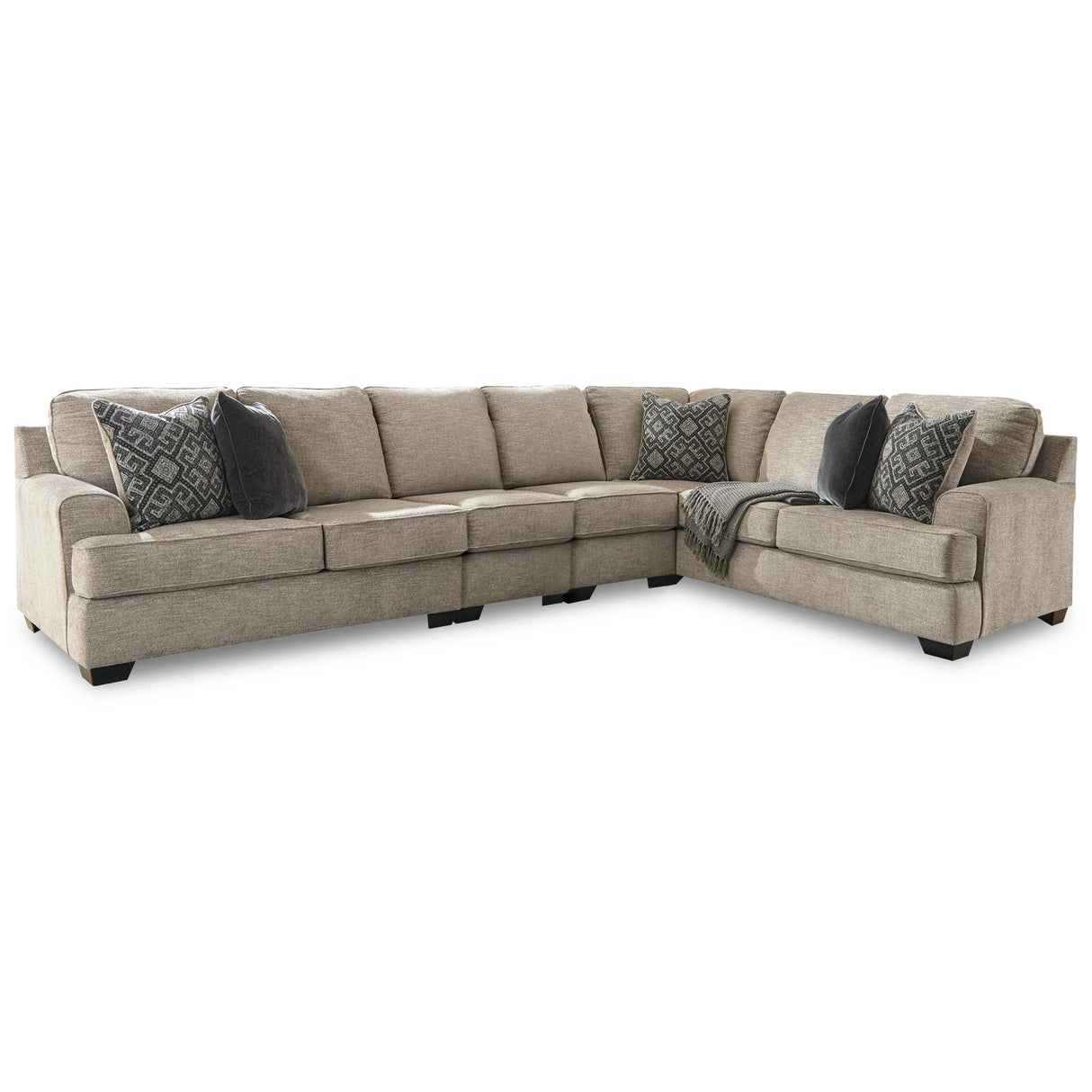Signature Design by Ashley Bovarian 56103S5 4 pc Reclining Sectional IMAGE 1