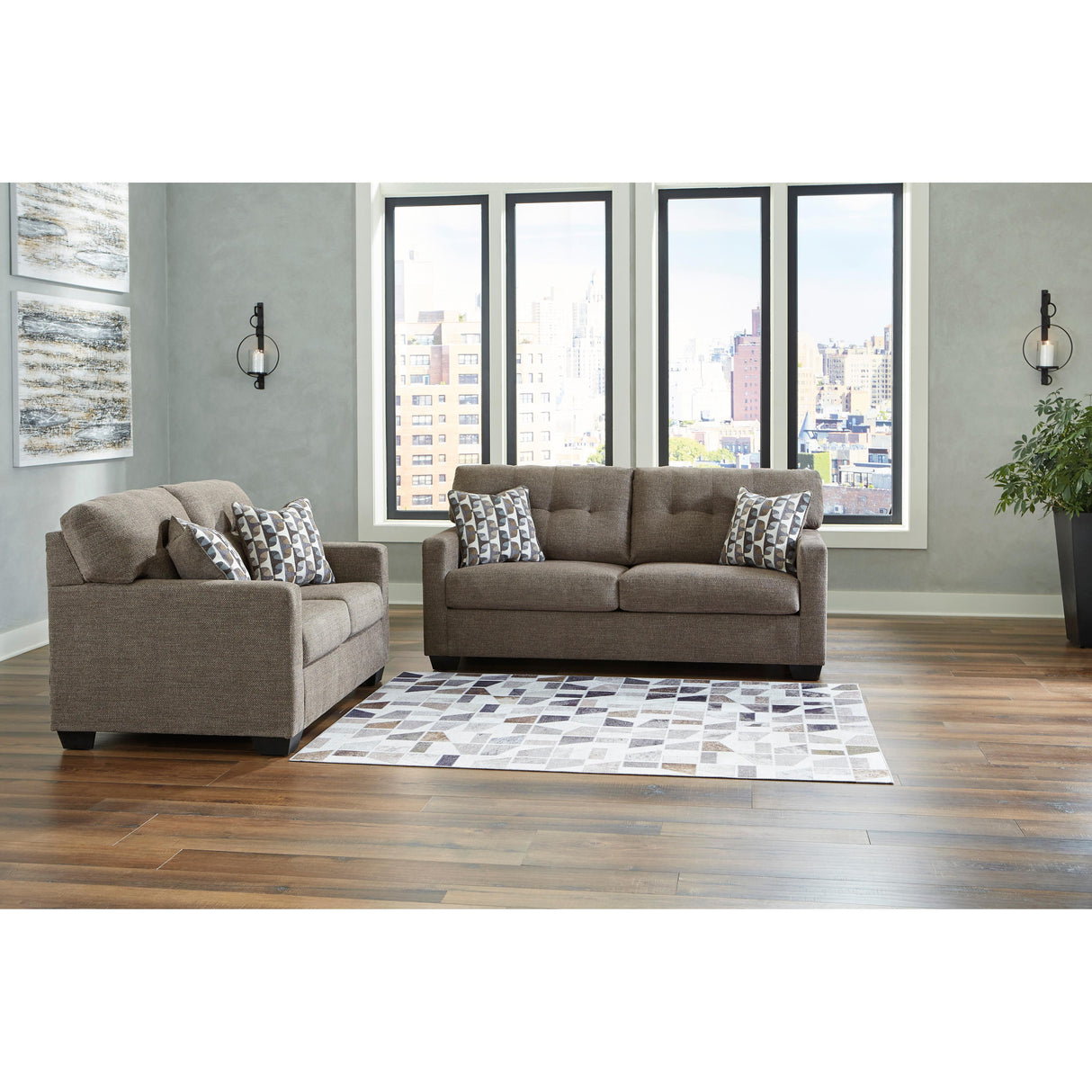 Signature Design by Ashley Mahoney 3100535 Loveseat IMAGE 6