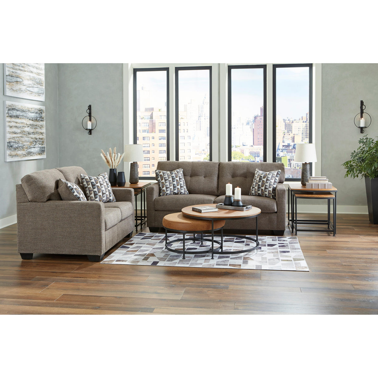 Signature Design by Ashley Mahoney 3100535 Loveseat IMAGE 7