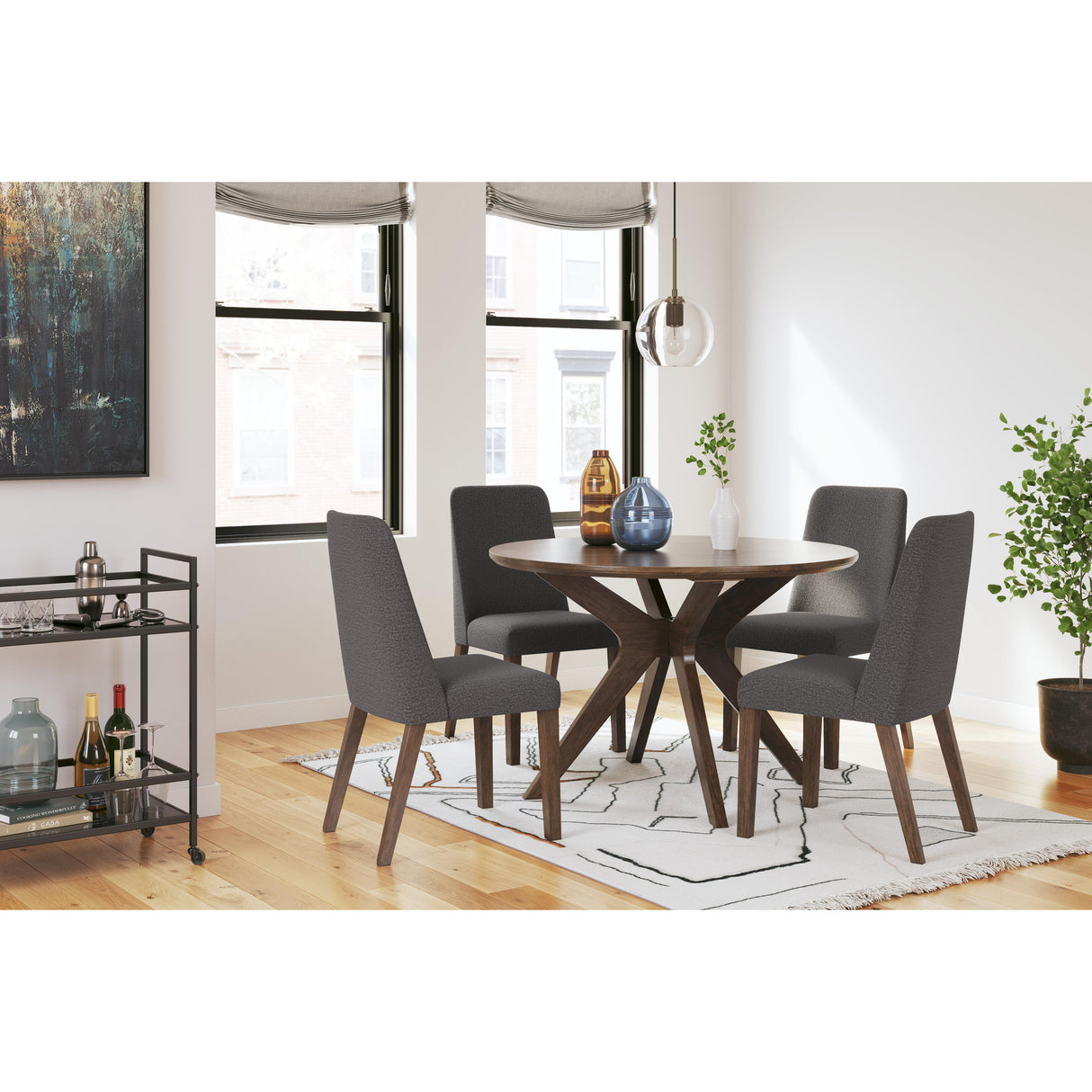 Signature Design by Ashley Lyncott D615-02 Dining Upholstered Side Chair IMAGE 9