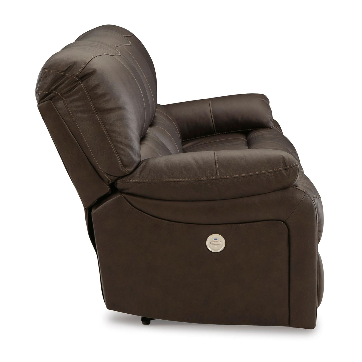 Signature Design by Ashley Leesworth U4380887 Reclining Power Sofa IMAGE 4
