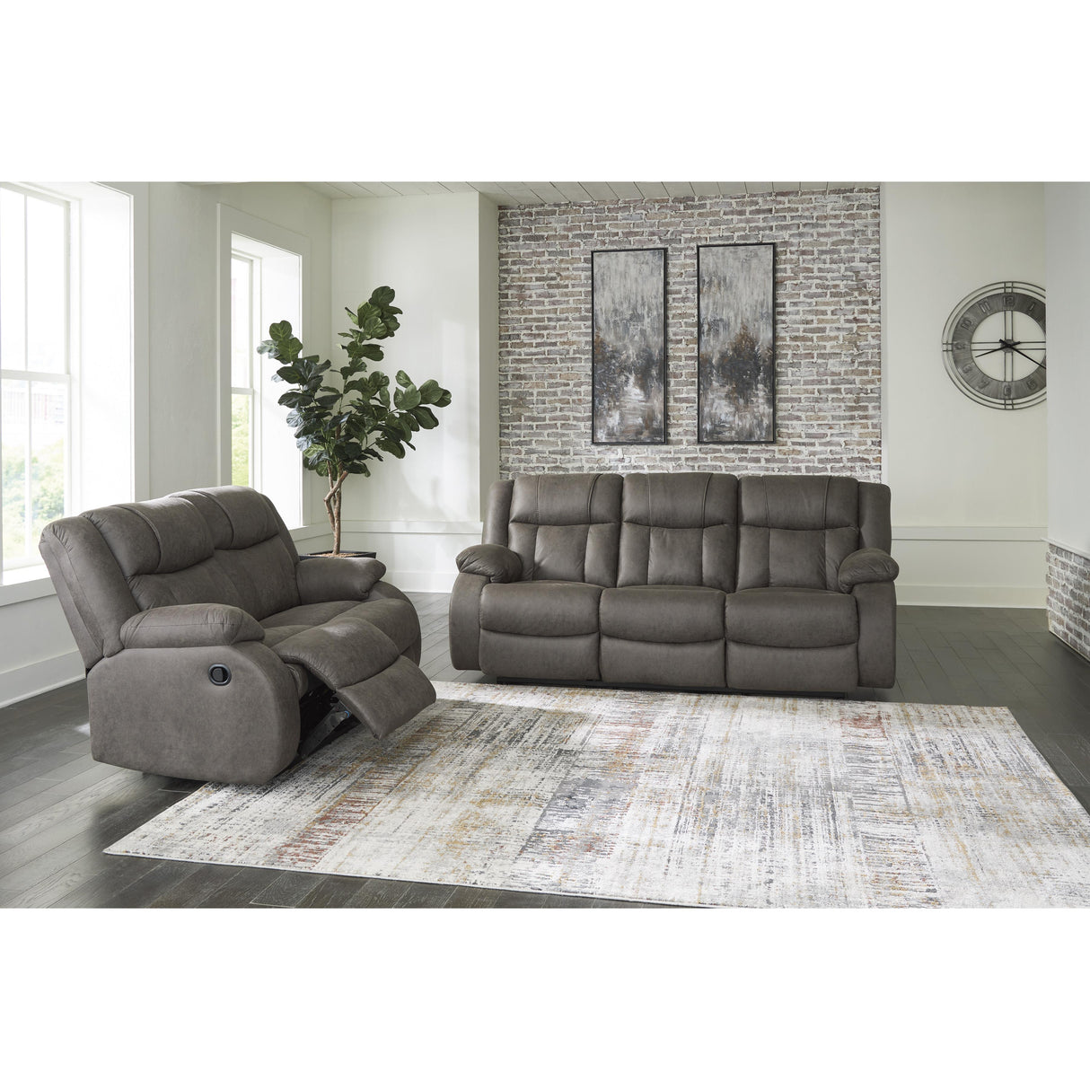 Signature Design by Ashley First Base 6880486 Reclining Loveseat IMAGE 8