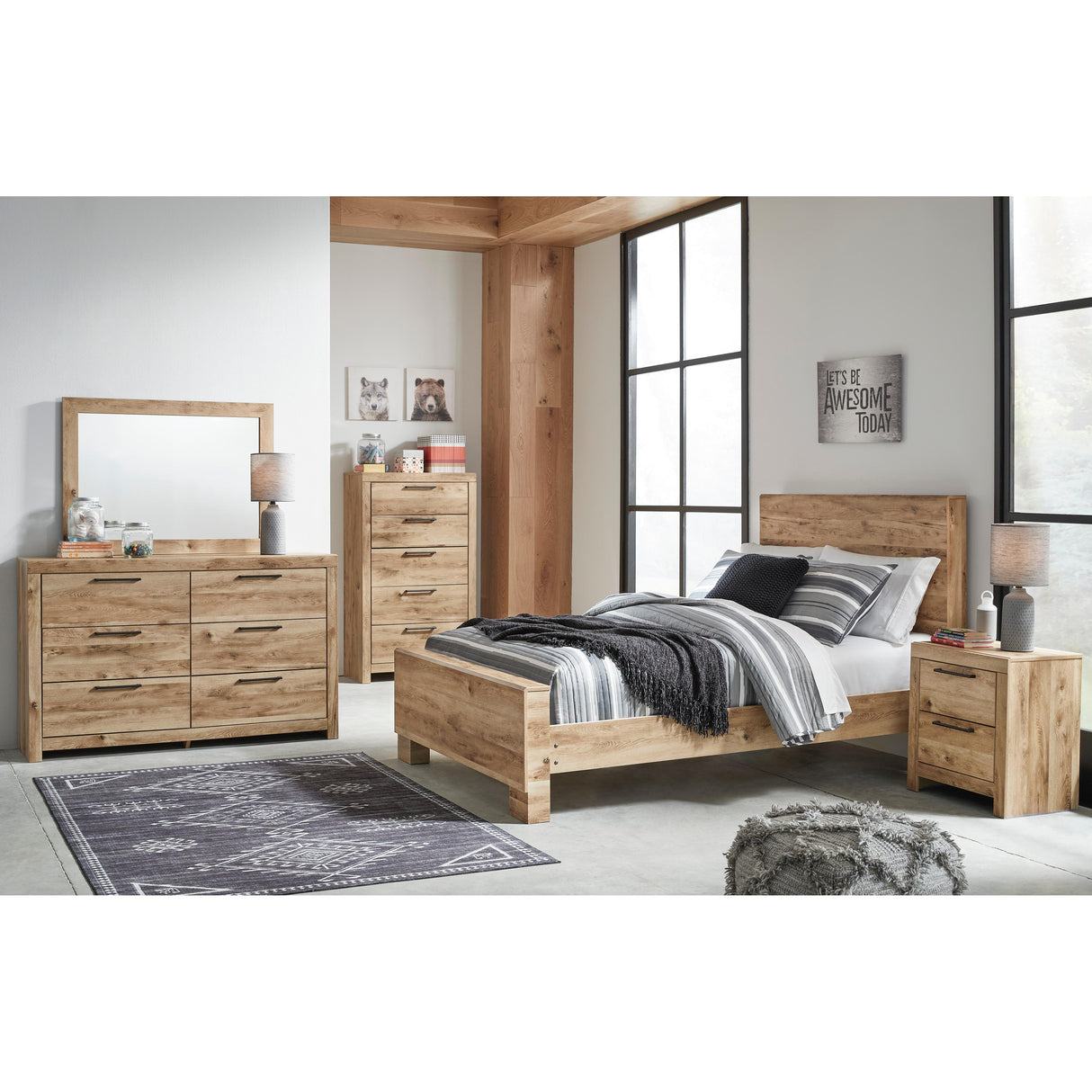 Signature Design by Ashley Hyanna B1050B21 Full Panel Bed IMAGE 6