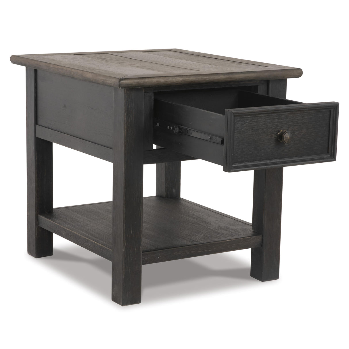 Signature Design by Ashley Tyler Creek T736T3 Coffee Table and 2 End Tables with Console IMAGE 3