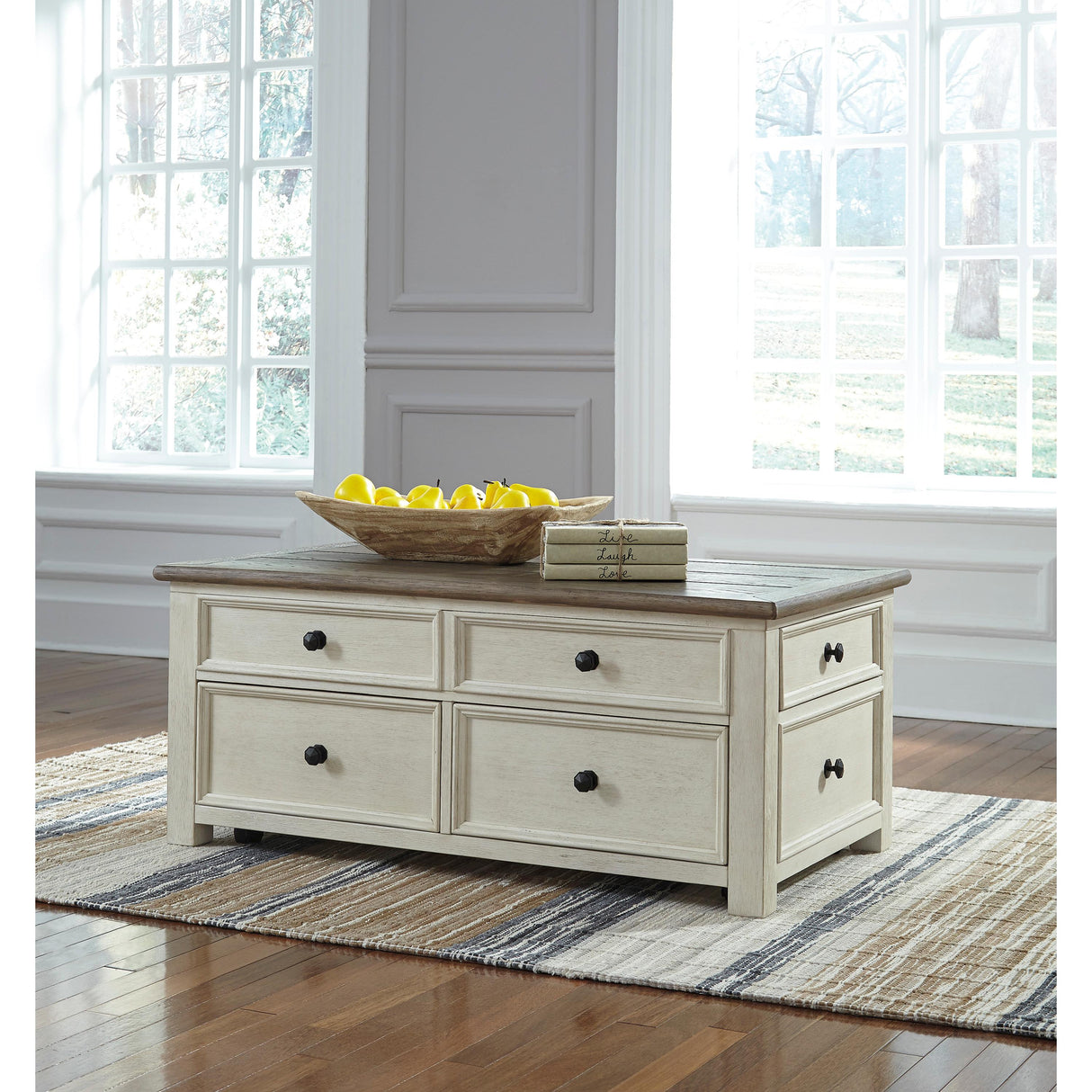 Signature Design by Ashley Bolanburg T637T5 5 pc Occasional Table Set IMAGE 2