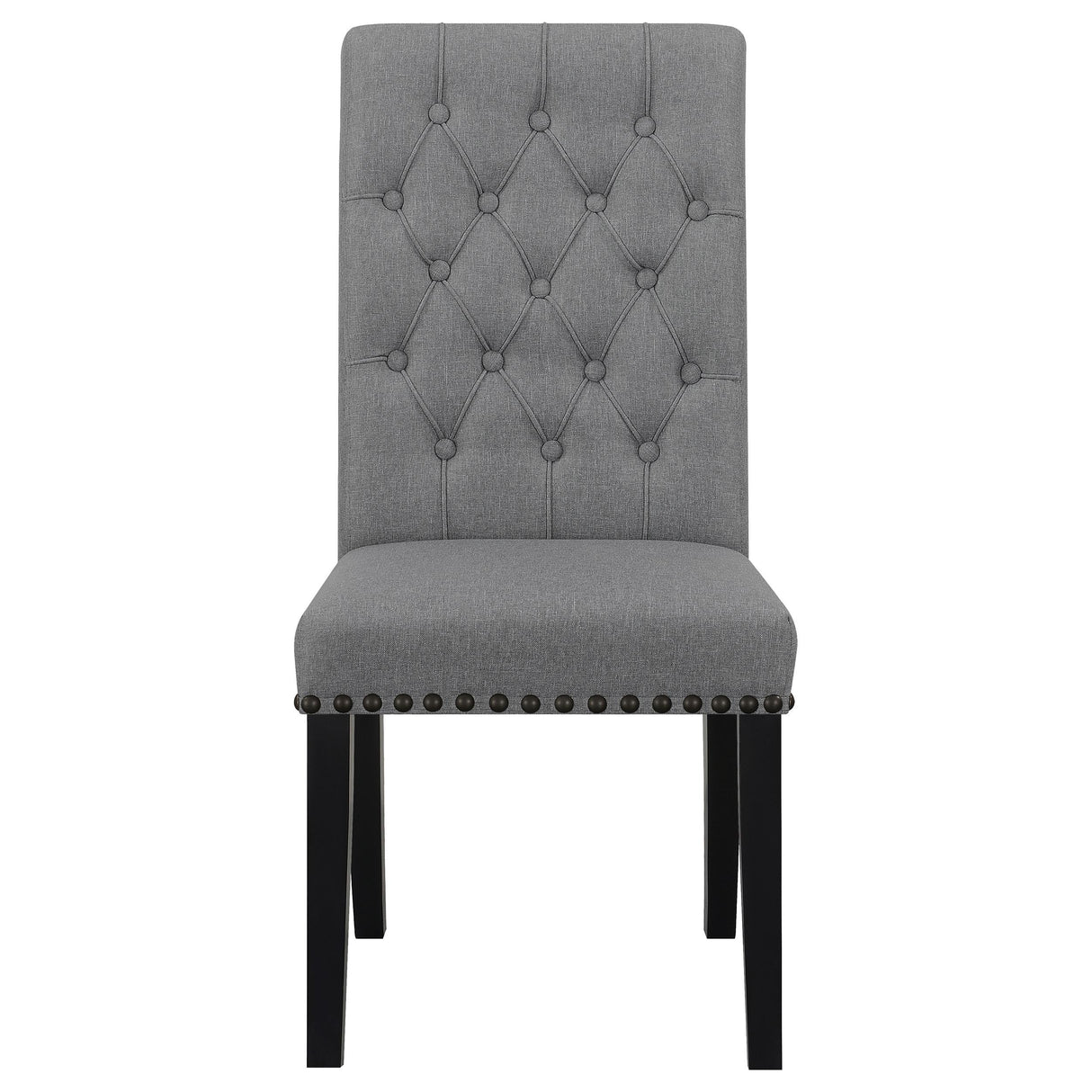 Coaster Furniture Alana 115162 Fabric Upholstered Dining Side Chair - Grey IMAGE 2