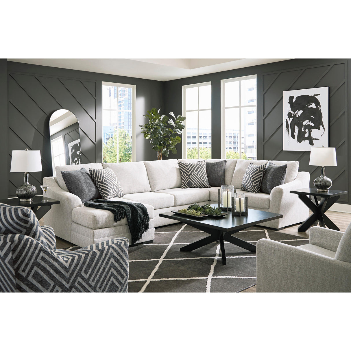 Benchcraft Koralynn 54102S1 3 pc Sectional with Chaise IMAGE 6