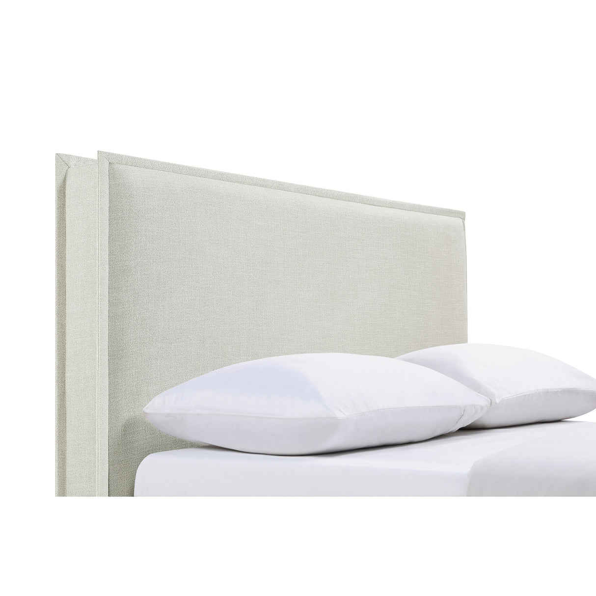 Coaster Furniture Izzy 315985QF Upholstered Queen or Full Panel Headboard - Sand IMAGE 1